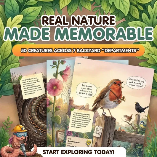 The Secret Jobs Of Backyard Creatures