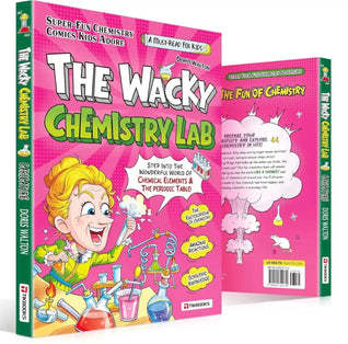 The Wacky Chemistry Lab— Fun comic-style science: chemical elements, reactions & the periodic table, made easy for kids.