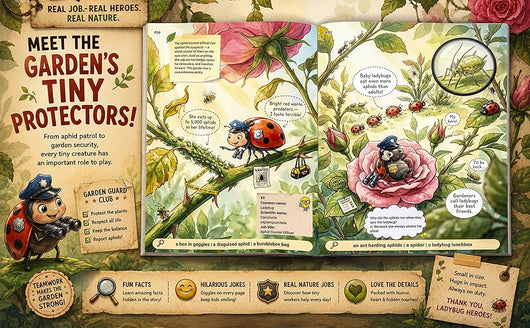 The Secret Jobs Of Backyard Creatures