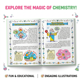 The Wacky Chemistry Lab— Fun comic-style science: chemical elements, reactions & the periodic table, made easy for kids.